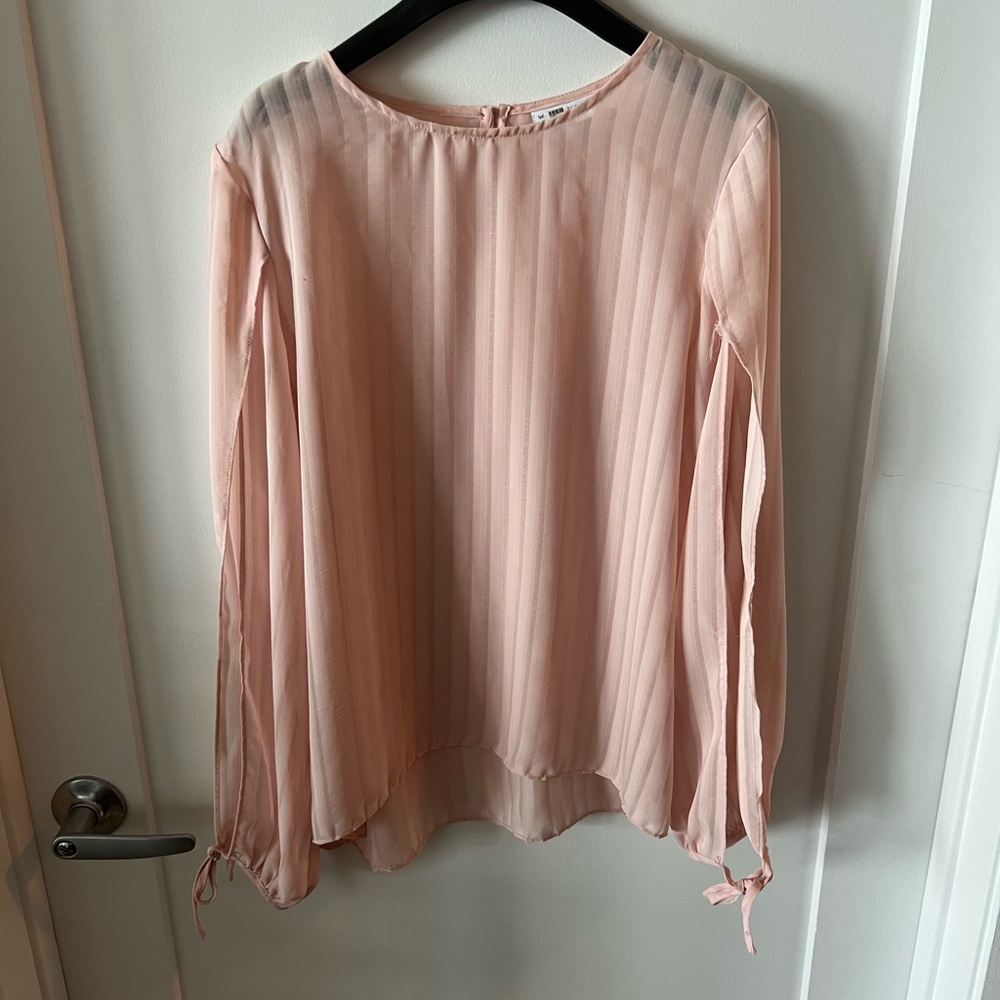 Waverly Grey long sleeve blouse